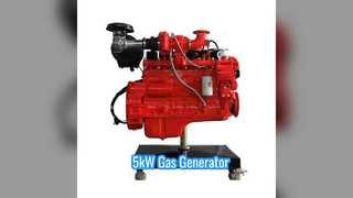 Generator Gas 5kw Efisiensi 85-95% KGC80NS