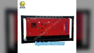 Genset Diesel Tahan Ledakan 60 0KVA