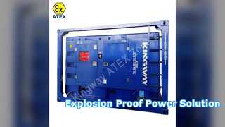 Bukti Ledakan Generator Zona ATEX 80KVA