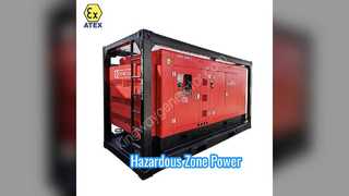 Bukti Ledakan Generator Zona ATEX 0KVA
