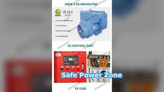Generator Diesel Tahan Ledakan Zona ATEX 00kva