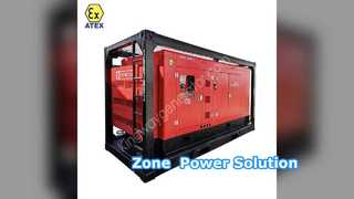 Skid ATEX DV Zona Generator Tahan Ledakan