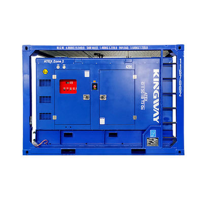 186CFM 100Psi ATEX Zona 2 Ex Proof Sullair Air Compressor Dengan DNV Lifting Frame