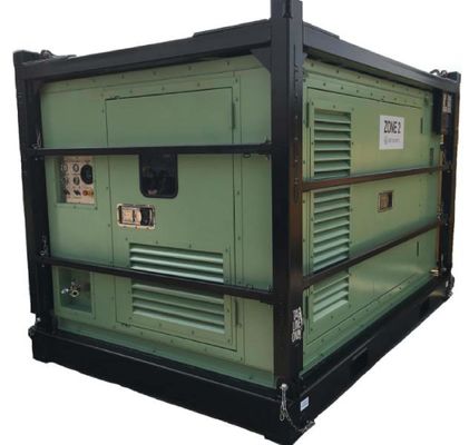 Untuk bidang minyak & gas DNV2.7-1 lepas pantai Atex Zona 2 Ledakan-Buktinya Direktur Produsen Rig Aman Generator Diesel Made in China