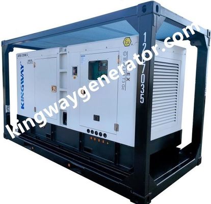 100KVA Zona II Generator Diesel Bisu Buktinya Ledakan Dipasang Di DNV 2.7-1 Untuk Lapangan Minyak Gas Luar Pantai