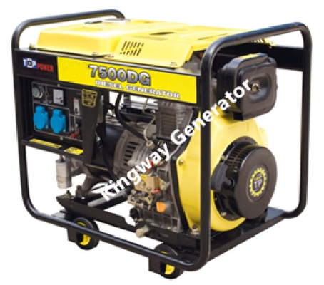Sertifikasi ROHS Genset Portabel 12KW Mudah Dibawa Untuk Penggunaan Di Rumah
