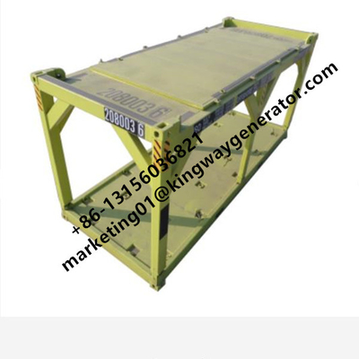 Penyimpanan Transportasi DNV 2.7-1 20ft 40ft 40hq Bingkai Pengangkat Lepas Pantai Skid Lepas Pantai