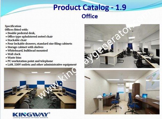 Standar DNV LIoyd's Register Sertifikat Kontainer Offshore Frame Lifting Untuk Penggunaan Kantor