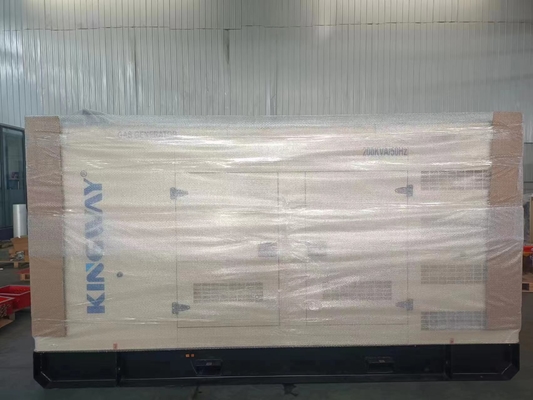 250KVA Gas Alam Cummins 200kw Generator Diam Untuk Pendingin Udara Pompa Panas Gas
