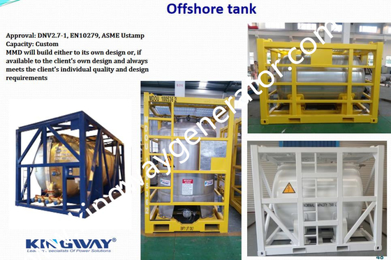 Lifting Frame Shipping Container Skid DNV Untuk Platform Generator Lepas Pantai