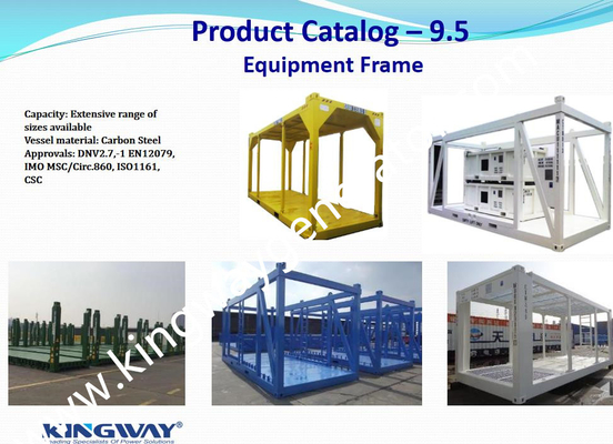 CSC Double Certified DNV 2.7-1 Kontainer Lepas Pantai 10ft 20ft
