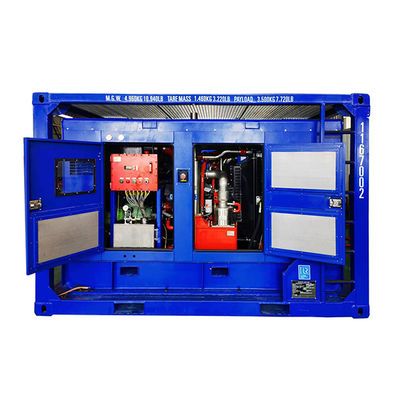 186CFM 100Psi ATEX Zona 2 Ex Proof Sullair Air Compressor Dengan DNV Lifting Frame