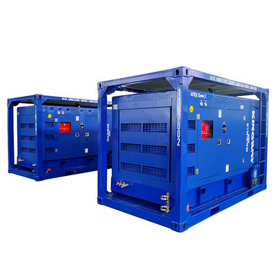 Onshore Offshore Platform Zone 1 Zone 2Generator DNVGL 2.7-1 Skid Frame 120kw 150kva