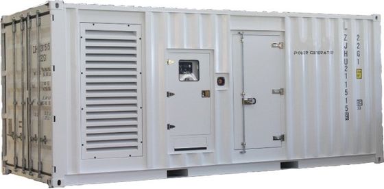 Container tipe diesel generator set kotak diam cadangan catu daya peralatan pembangkit listrik besar