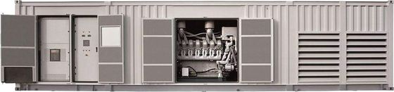 Container tipe diesel generator set kotak diam cadangan catu daya peralatan pembangkit listrik besar