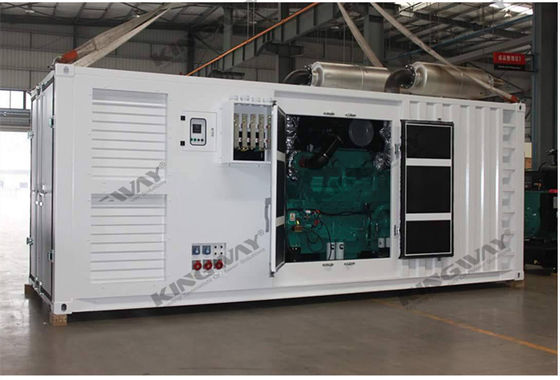 Generator diesel kedap suara 400v 50hz 3 Phase 4 Wire Power Generator Set Diesel Genset kedap suara