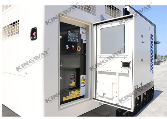 Generator diesel 300kva 240kw Kontainer Reefer dengan set generator diesel
