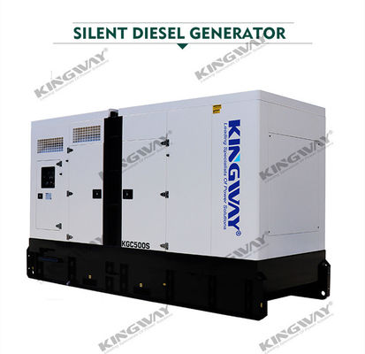 Super Silent kanopi 400kw 500kva 400v 50hz 3 fase 4 kabel generator diesel diatur diam