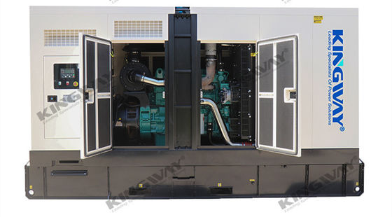 Super Silent kanopi 400kw 500kva 400v 50hz 3 fase 4 kabel generator diesel diatur diam