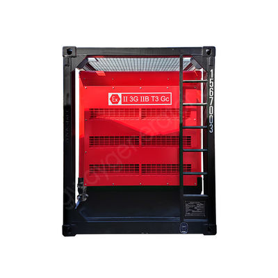 ATEX zona II 25kva/20kw 3 fase generator diesel dengan DNV 2.7-1 skid frame zona 2 ex-proof generator diesel