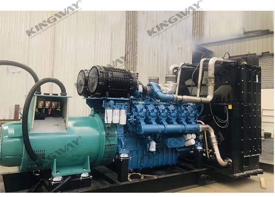 Super Silent kanopi 625kva 500kw 400v 50hz 3 fase 4 kabel generator diesel genset