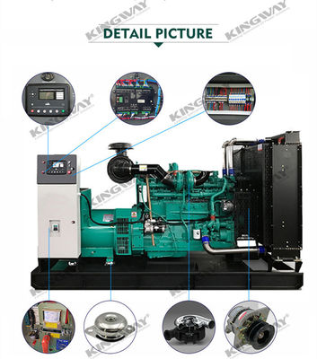 Super Silent Canopy Diesel Generator 30kva sampai 500kva 400v 50hz 3 fase 4 Wire Diesel Genset