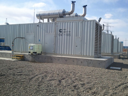 ISO pendingin air 3phase CE 50hz 60hz 1500rpm 1800rpm generator gas alam diam proyek besar