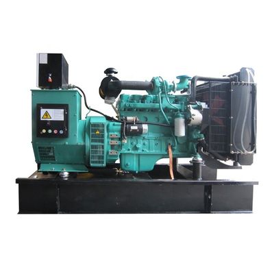 CE 50kw pendingin air tiga fase tunggal 50hz 1500rpm 60hz 1800rpm Ricardo mesin generator diesel diam