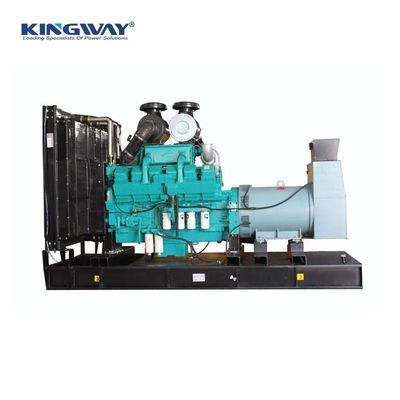 CE 60HZ 1800RPM tiga fase daya 438KVA 350KW generator diesel kedap suara dengan untuk hotel dan rumah