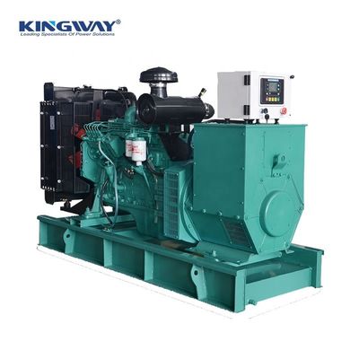 CE 60HZ 1800RPM tiga fase daya 438KVA 350KW generator diesel kedap suara dengan untuk hotel dan rumah