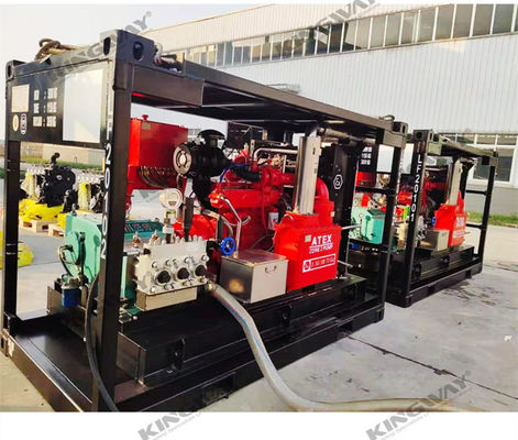 60 kva Atex Zona 2 IIB Suhu T3 Generator Diesel Alternator IP55 Proof Ledakan dengan DNV 2.7-1 Offhore Container