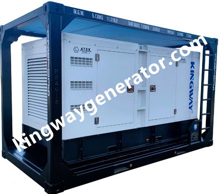 Peralatan generator lepas pantai untuk industri minyak dan gas, zona 2 zona berbahaya - 45KVA