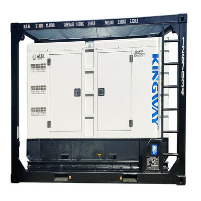 Sertifikasi ATEX 3phase 200kw 250kva zone2 set generator diesel tahan ledakan DNVGL 2.7-1 skid frame platform service engine