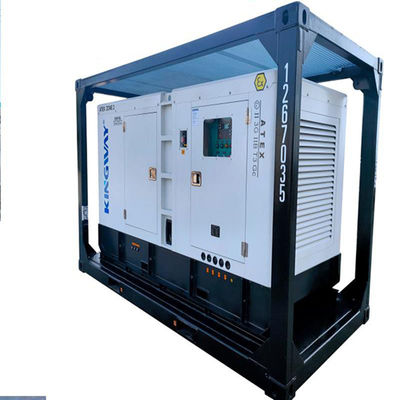 Sertifikasi ATEX 3phase 200kw 250kva zone2 set generator diesel tahan ledakan DNVGL 2.7-1 skid frame platform service engine