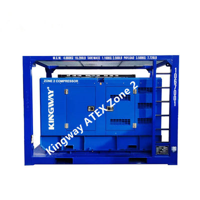 20KVA Atex Zona 2 ATEX Set Generator Proof Ledakan Untuk Industri Minyak Dan Gas Dengan DNV Lifting Frame