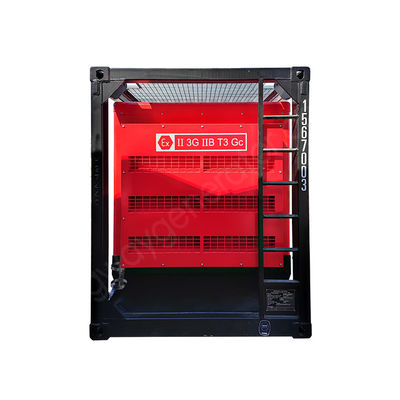 20KVA ATEX bersertifikat Zona 2 Temp Kelas T3 Ledakan Proof Diesel Generator Set 380 Volt