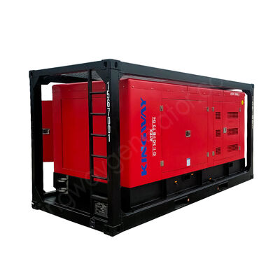 Genset Mesin Diesel ATEX Zone 2 Tahan Ledakan 75kVA dengan Rangka Pengangkat DNV2.7-1