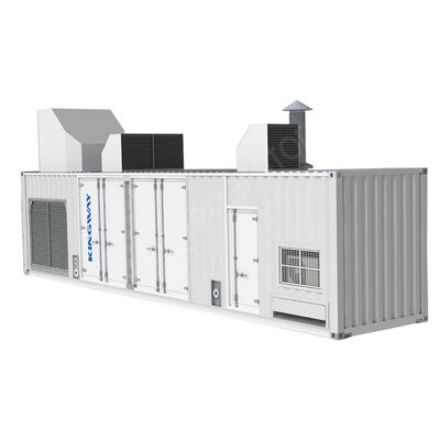 Generator Gas Alam Tugas Berat 200KVA 400V 50HZ Peralatan Output Tinggi Berkelanjutan