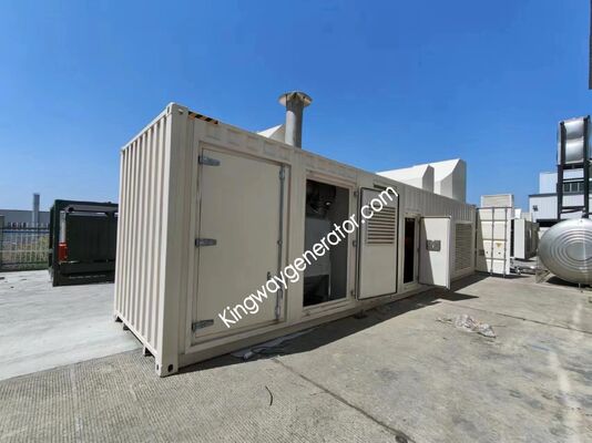 Generator Gas Alam Tugas Berat 200KVA 400V 50HZ Peralatan Output Tinggi Berkelanjutan
