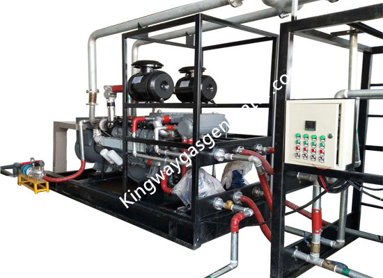Generator Gas Alam 650KW yang Disesuaikan Dengan Panas Kogenerasi Dan Daya CHP