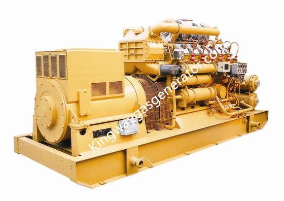 Generator Gas Alam Listrik Turbin Konsumsi Rendah 1MW / 1000kw