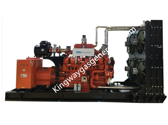 Persetujuan ROHS  100kw Generator 125 Kva Dengan Perangkat Gas Kingway