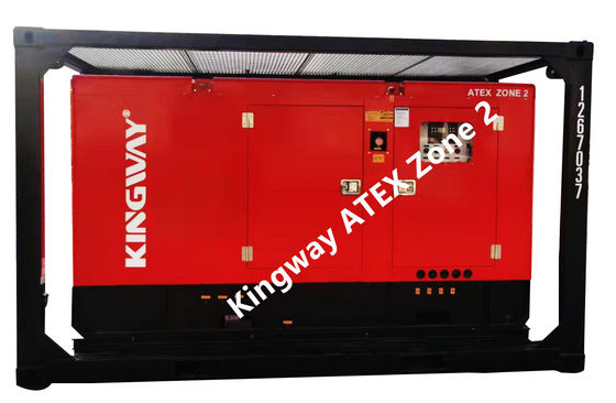 Generator Diesel Senyap Kingway 300KVA Tahan Ledakan Peralatan ATEX Zona 2