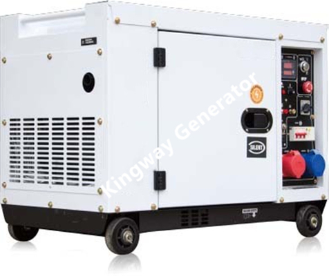 Generator Portabel Senyap Seluler, Daya Cadangan Generator Diesel 6KW