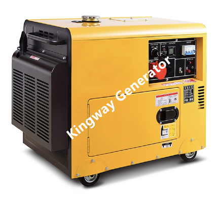Generator Portabel Senyap Seluler, Daya Cadangan Generator Diesel 6KW