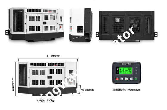 Sertifikasi CE 50KW Reefer Generator Untuk Reefer Container