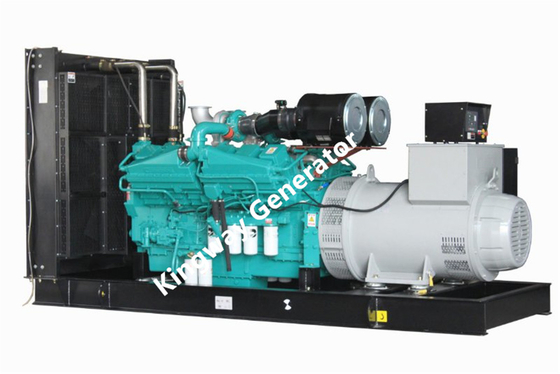 Generator Pendingin Air Tipe Diam 1500RPM 1000KVA 800KW Mesin Mitsubushi