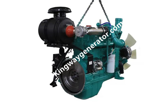 Mesin Gas Alam Berpendingin Air Kingway Tiga Fasa 100KW