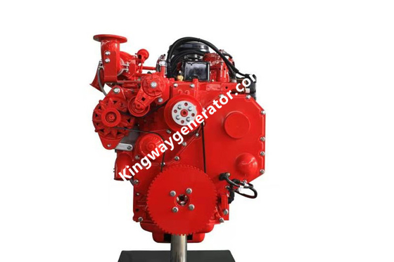 200KW 250KVA Diam Cummins Mesin Gas Alam Set 4 Tak