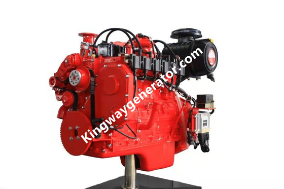 200KW 250KVA Diam Cummins Mesin Gas Alam Set 4 Tak